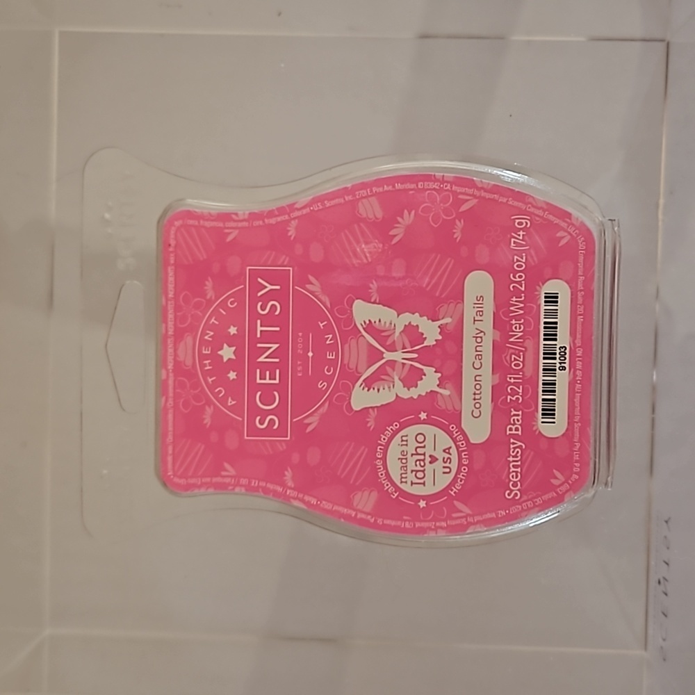 Cotton Candy Tails Scentsy Bar - New